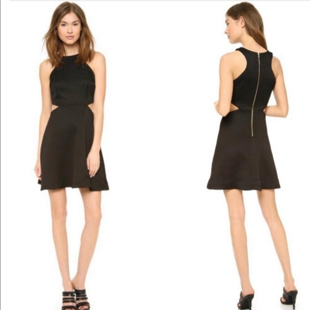 Club Monaco Tiki Cut Out Dress